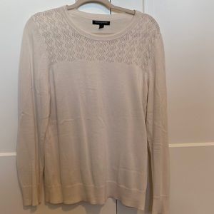 Banana Republic Size L cream sweater